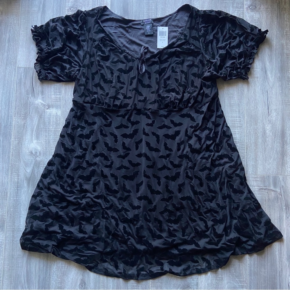 🦇 Hot Topic Bat Babydoll Dress